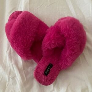 Fuzzy slippers
